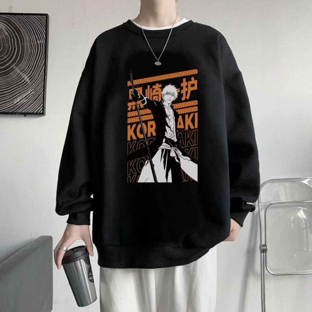 Bleach Kurosaki Ichigo Anime Sweatshirt