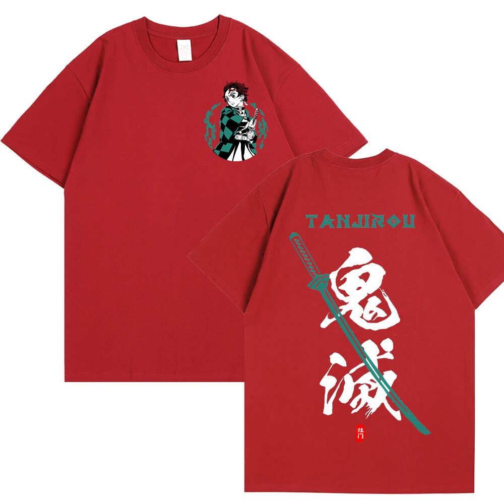 Kimetsu No Yaiba Demon Slayer Tanjiro Kamado T Shirt