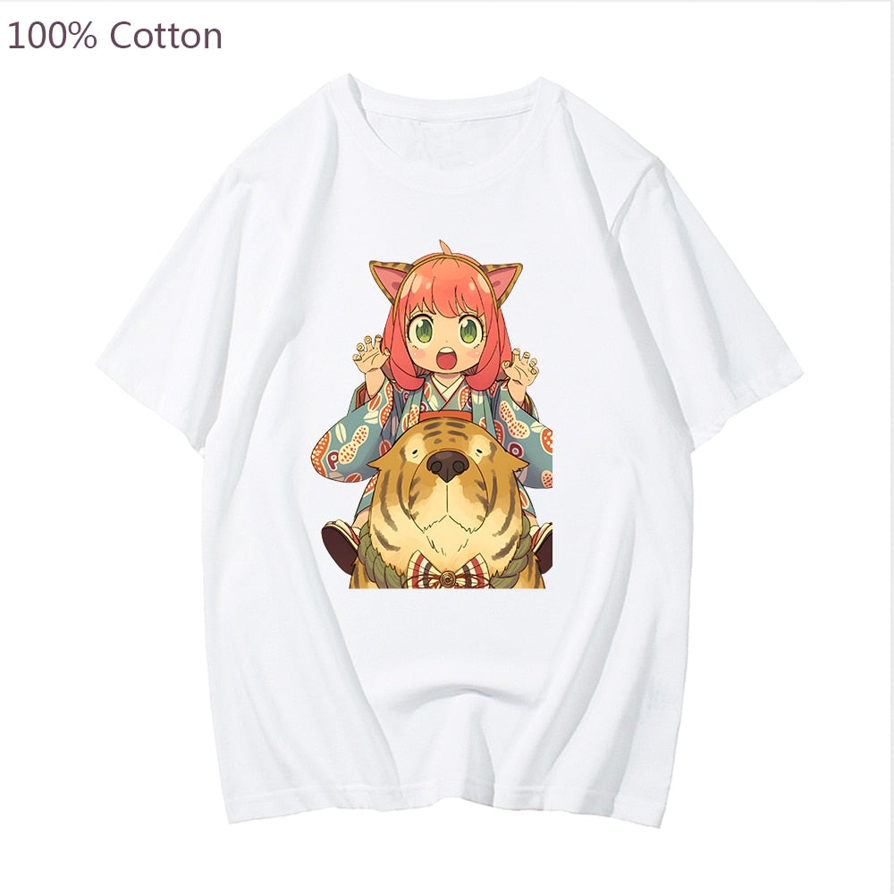 SPY x FAMILY Anya Bond Kawaii T shirt