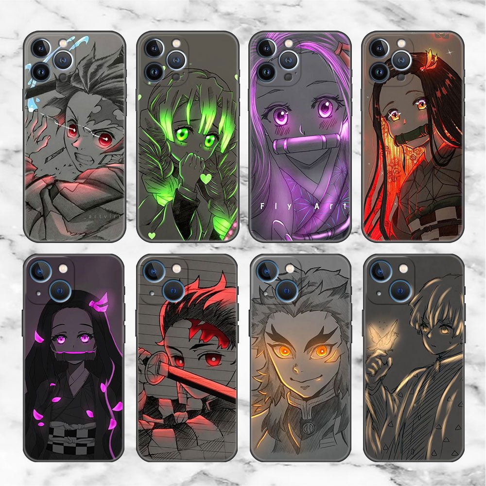 Anime Demon Slayer Kimetsu No Yaiba Tanjiro Kamado Iphone Phone Case