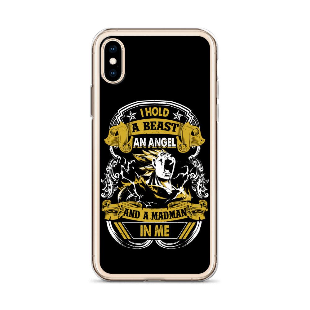 Dragon Ball Super Saiyan Vegeta A Madman in Me Phone Case - KM0035PC