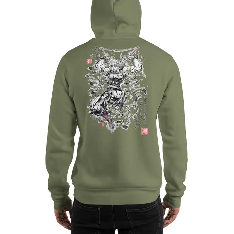 Demon Slayer Kimetsu No Yaiba Uzui Tengen Hoodie - KM0061HO