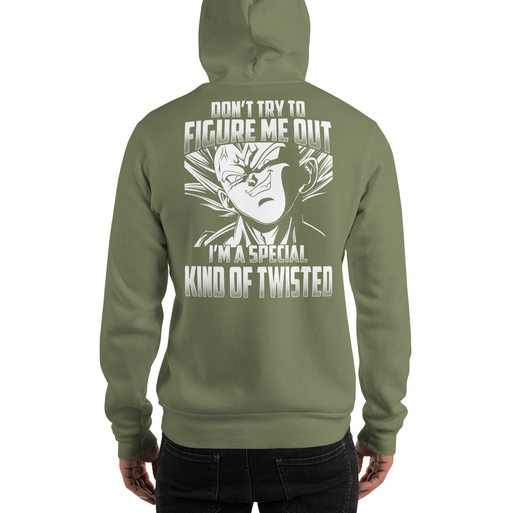 Dragon Ball Super Saiyan Majin Vegeta Kind Of Twisted Hoodie - KM0091HO