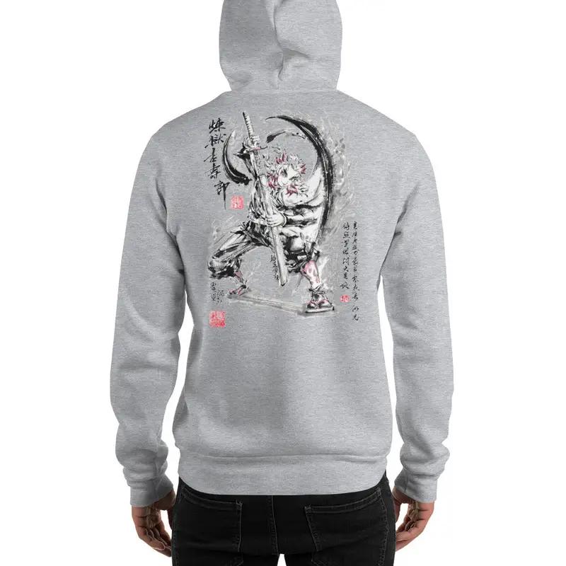 Demon Slayer Kimetsu No Yaiba Kyojuro Rengoku Hoodie - KM0062HO