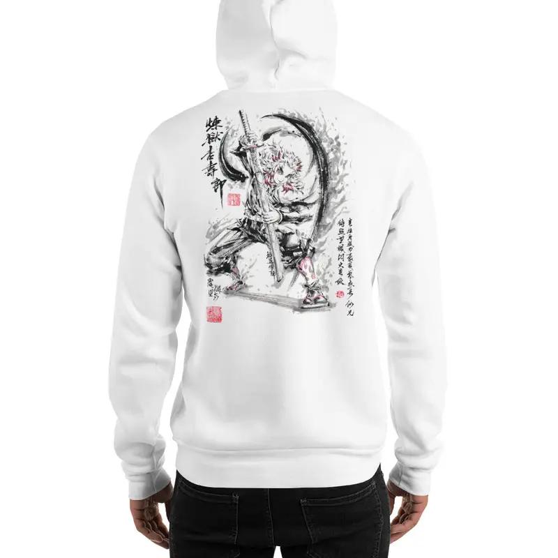 Demon Slayer Kimetsu No Yaiba Kyojuro Rengoku Hoodie - KM0062HO