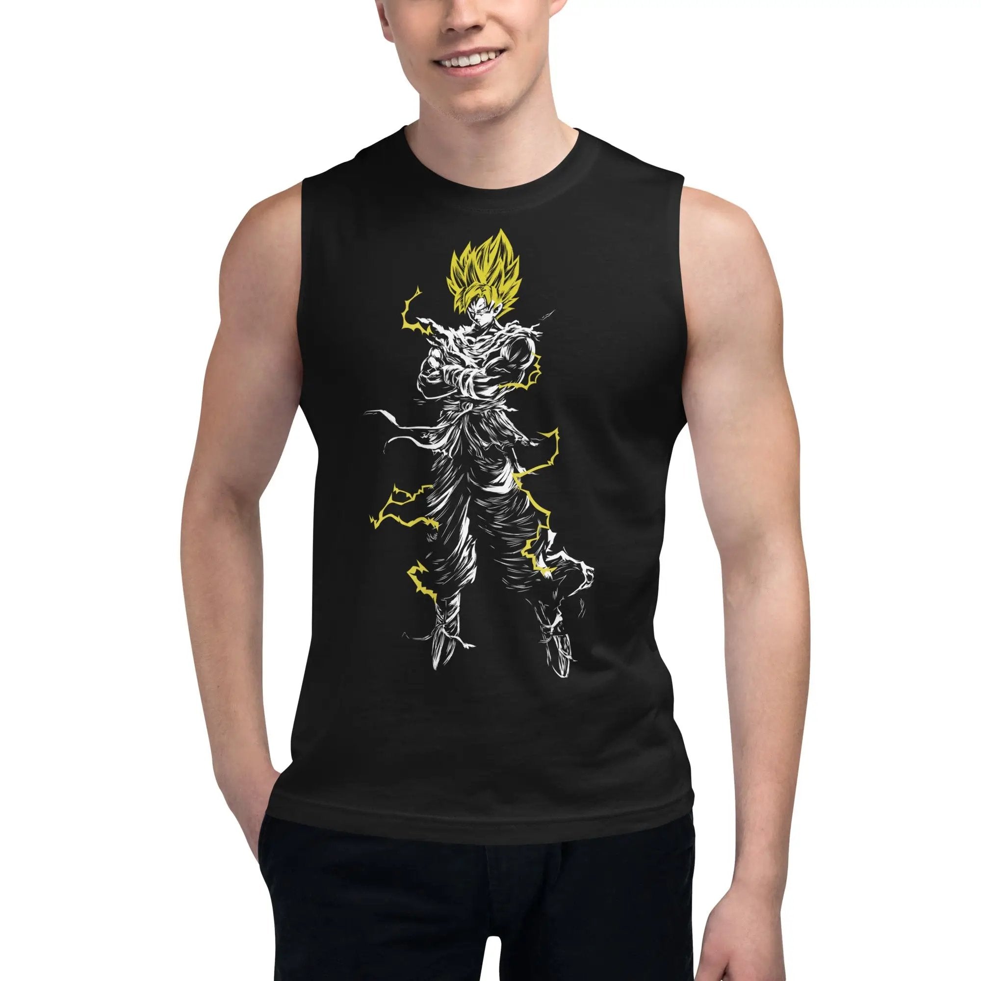 Dragon Ball Super Saiyan Goku Kakarot Tank Top - TT0037