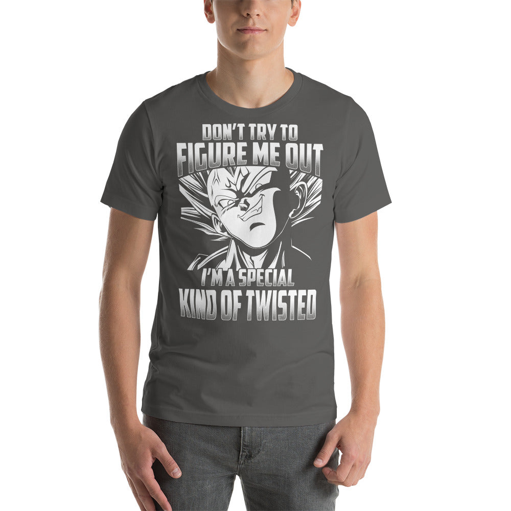 Dragon Ball Super Saiyan Majin Vegeta Kind Of Twisted T Shirt - KM0091TS