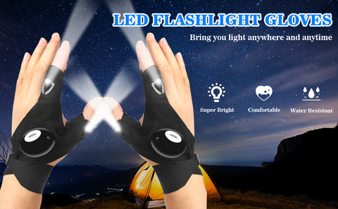 LED Flashlight Gloves