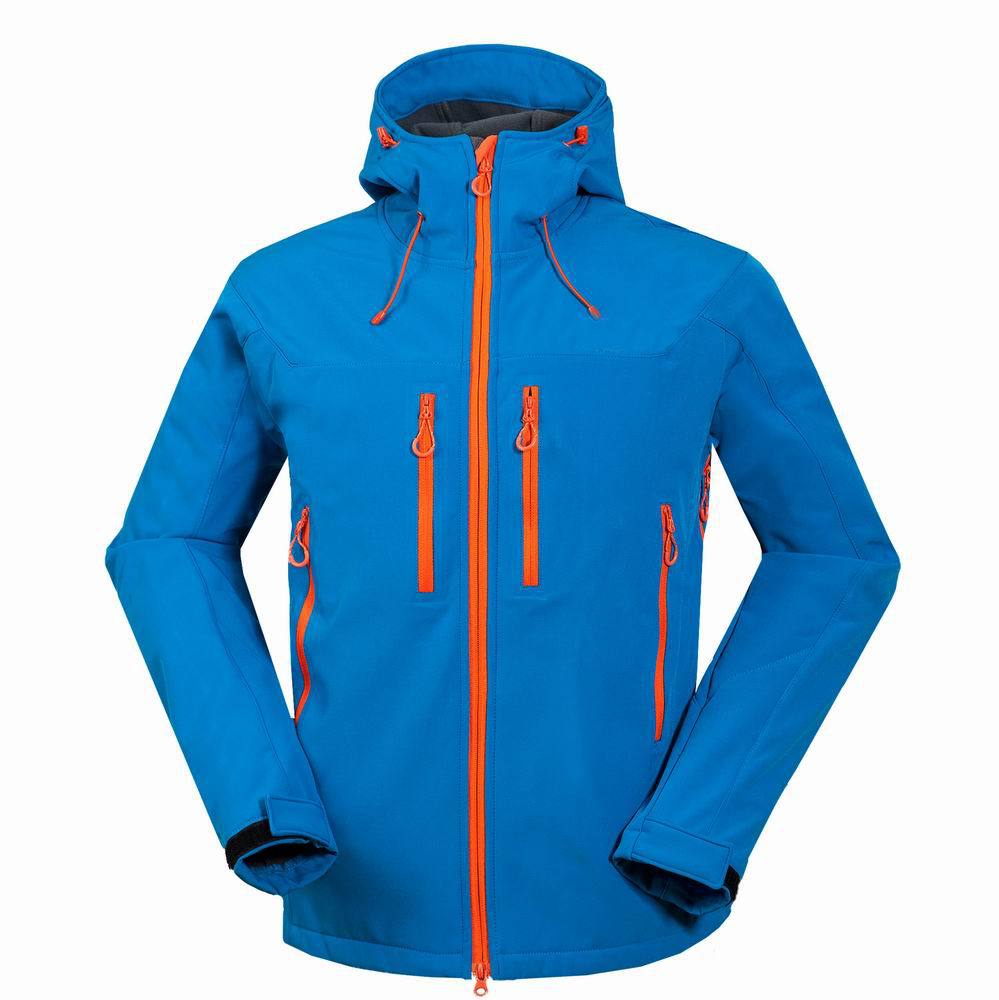 men outdoor mountaineering camping jacket