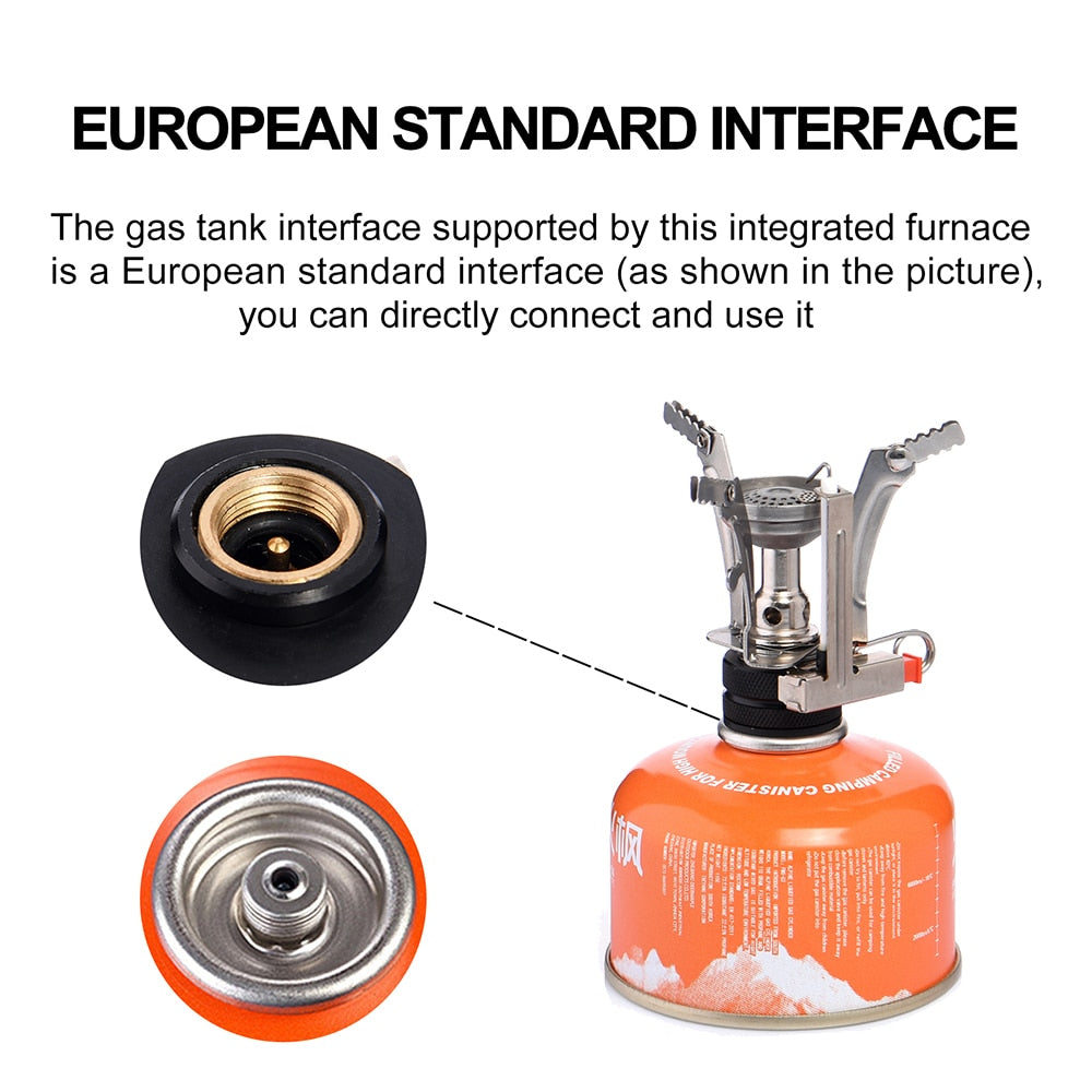 Portable folding camping stove