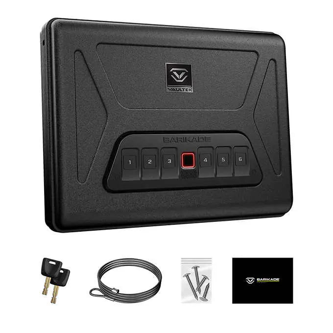 Vaultek Barikade Precision Built Biometric Compact Safe