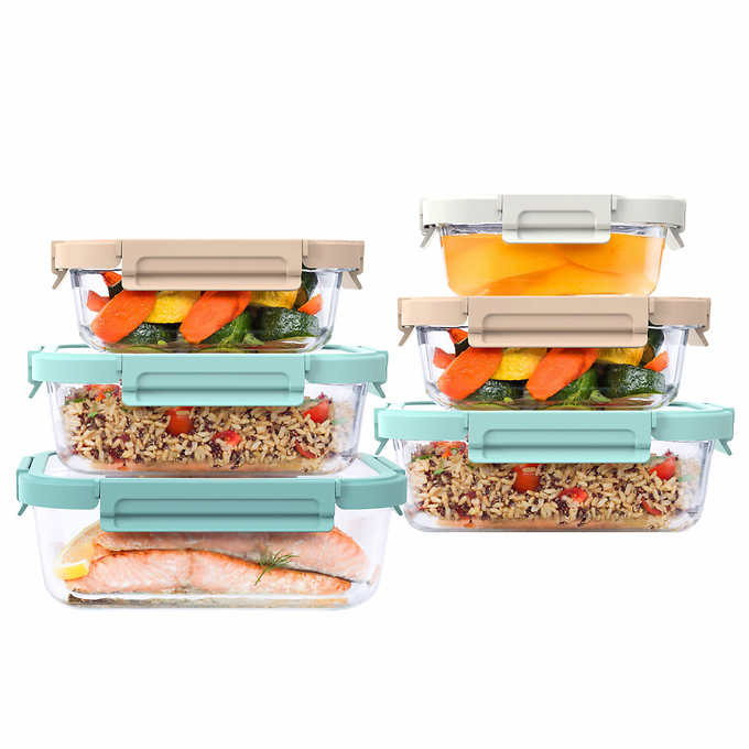 Bentgo 12-piece Glass Meal Storage Set