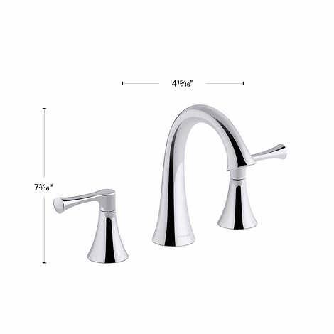 Kohler Lilyfield Widespread Bathroom Faucet