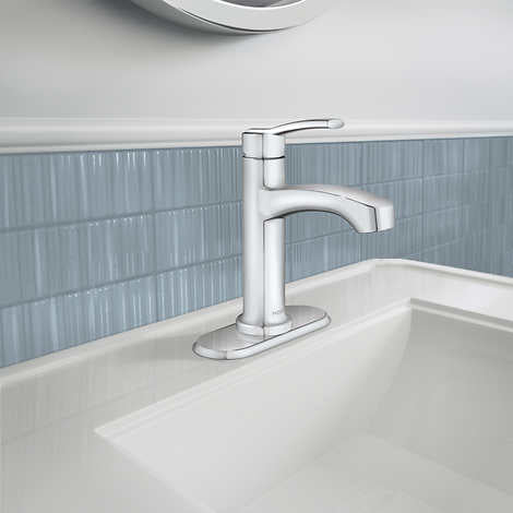 Moen Laken Single Hole Bathroom Faucet