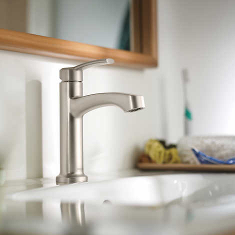 Moen Laken Single Hole Bathroom Faucet