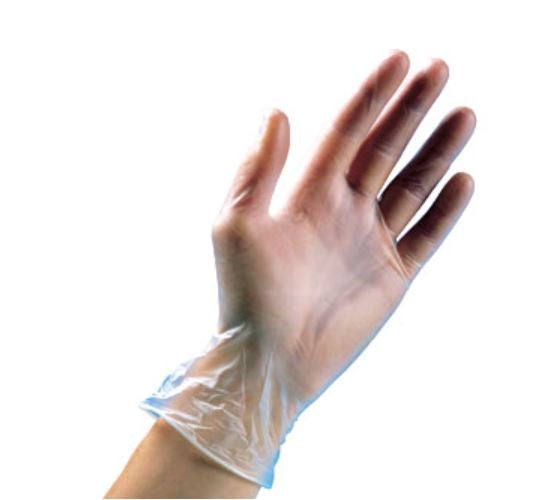 5 Mil Clear Vinyl Gloves (Exam Grade)(1000 ct)