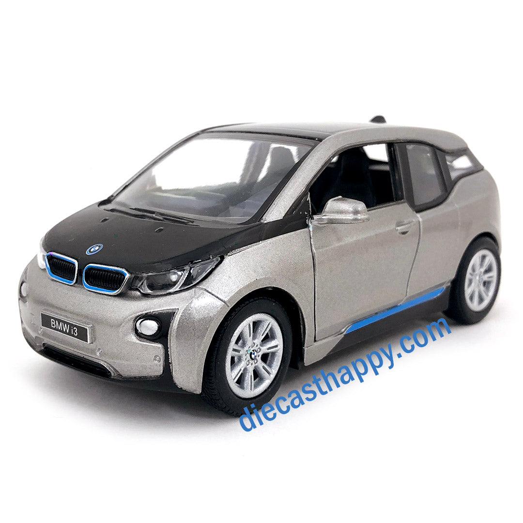 BMW i3 1:32 Scale Diecast Model Gray by Kinsmart