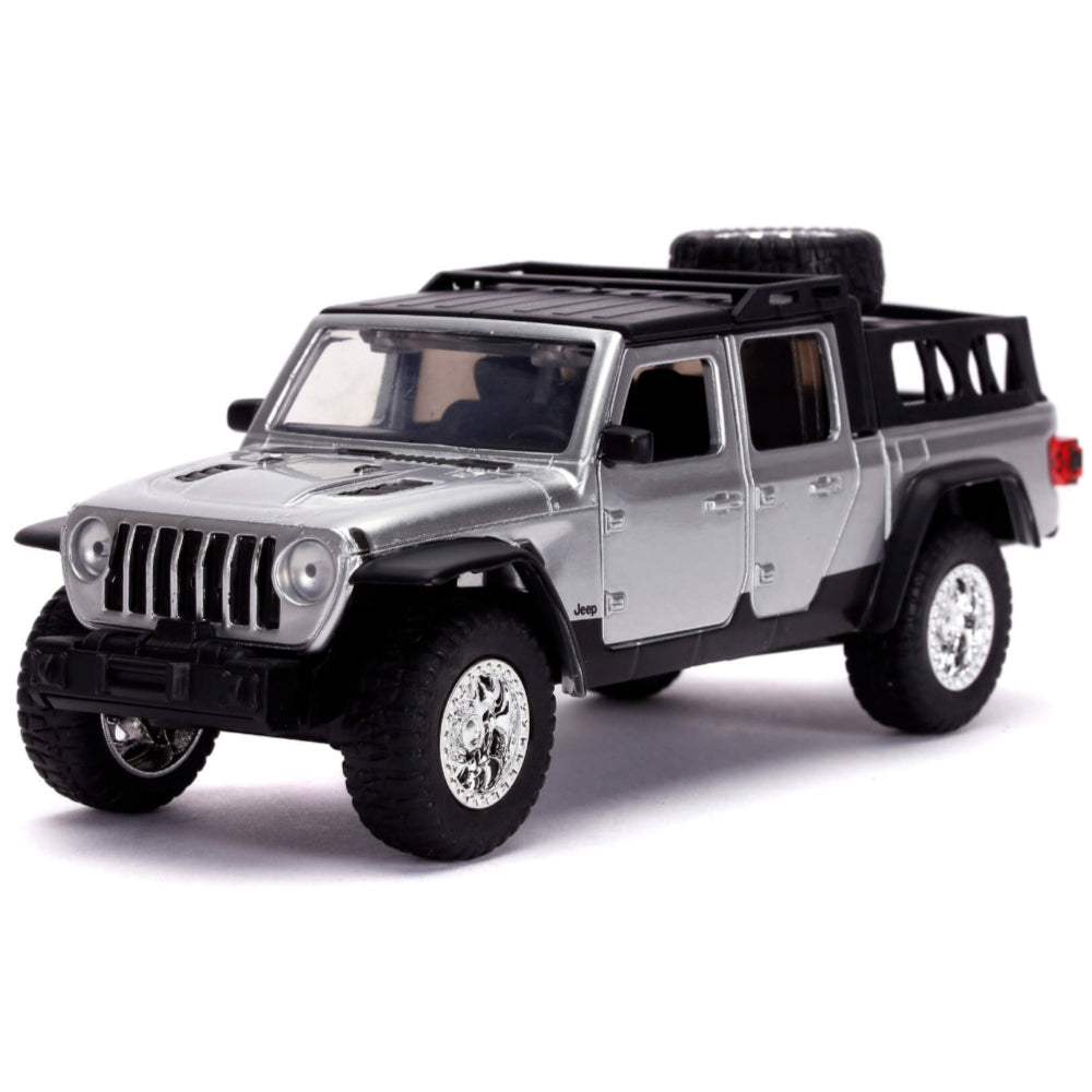 Fast & Furious 2020 Jeep Gladiator 1:32 Scale Diecast Model Silver by Jada 32031