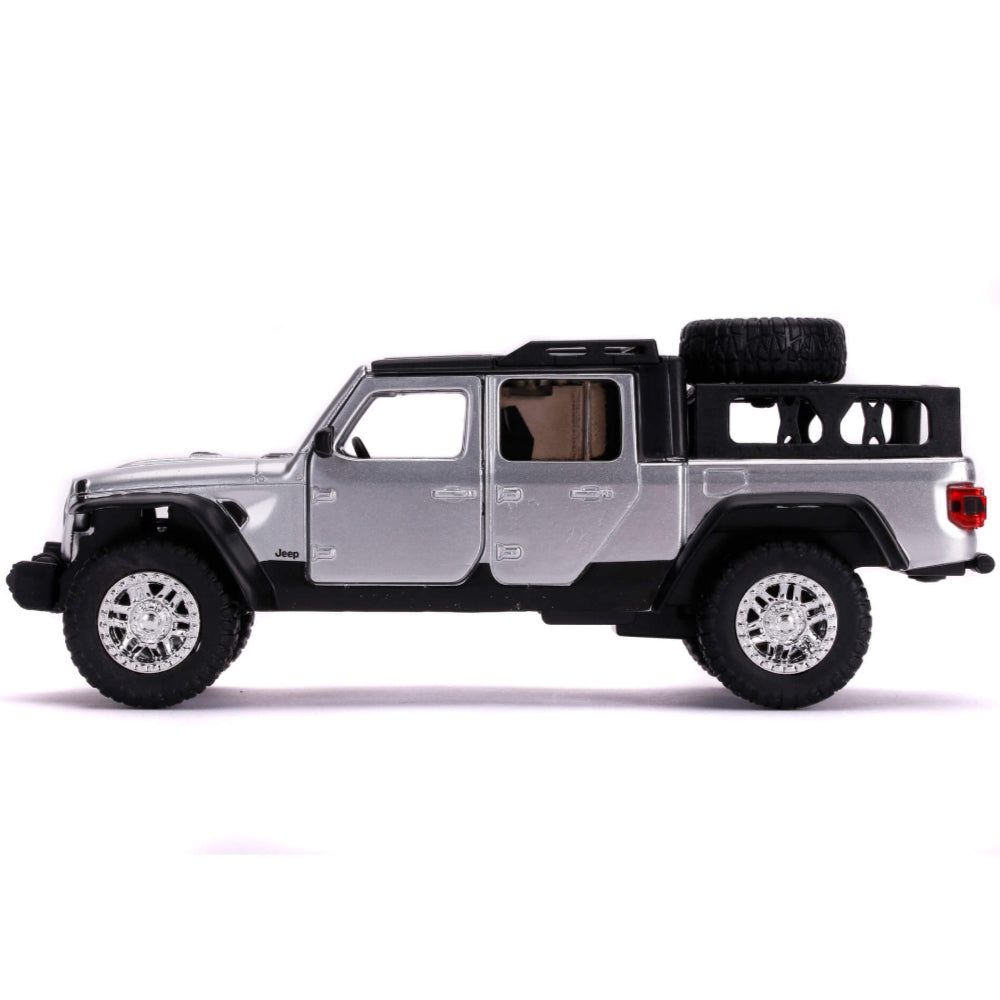 Fast & Furious 2020 Jeep Gladiator 1:32 Scale Diecast Model Silver by Jada 32031