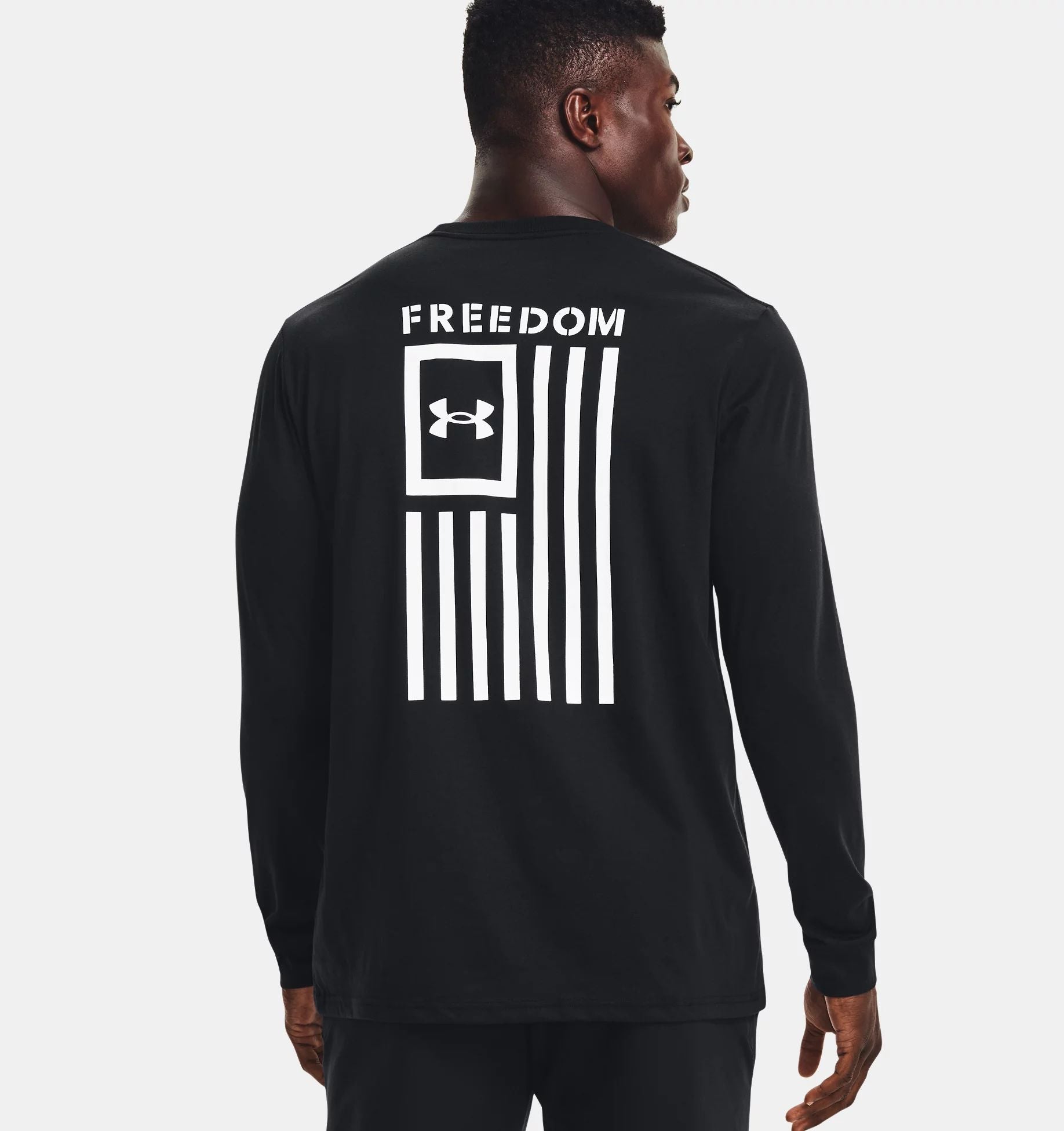 Mens UA Freedom Flag Long Sleeve