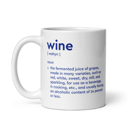 “酒”定义光滑的杯