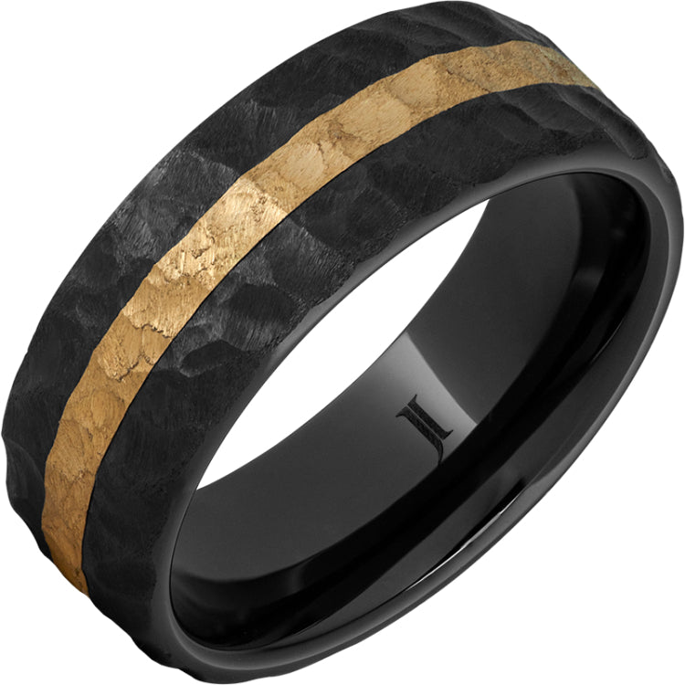 Thor - Black Diamond CeramicTM with 14K Gold Inlay