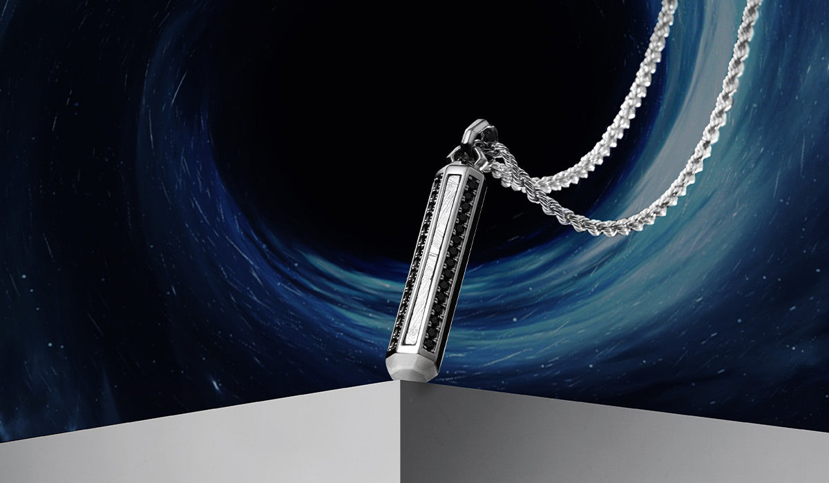Octagon Column Meteorite Necklace Meaning