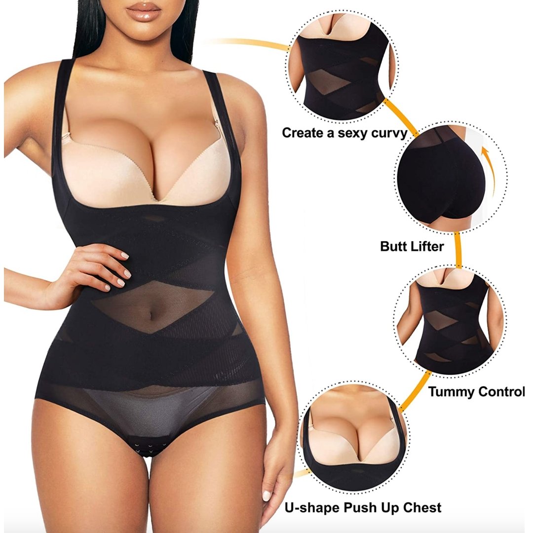 Open Bust Bodysuit Shapewear