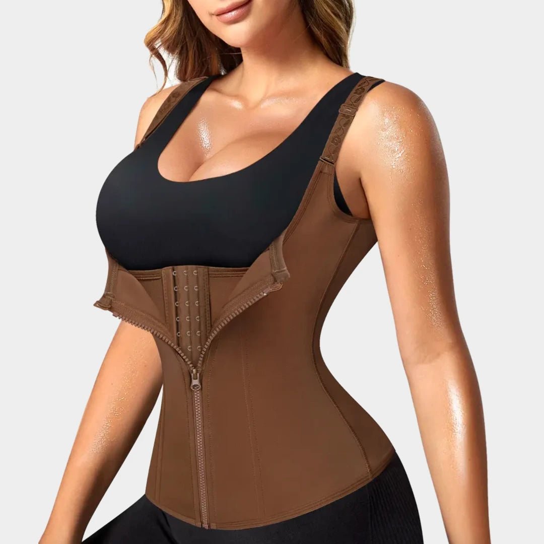 Zipper Waist Corset