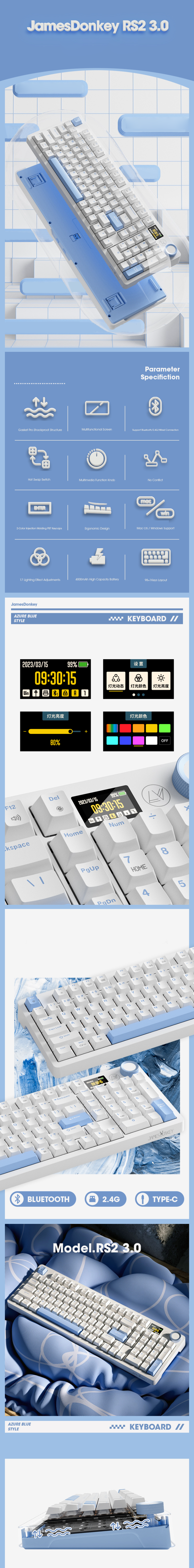 JAMESDONKEY RS2 3.0 Mechanische Tastatur vorbestellen