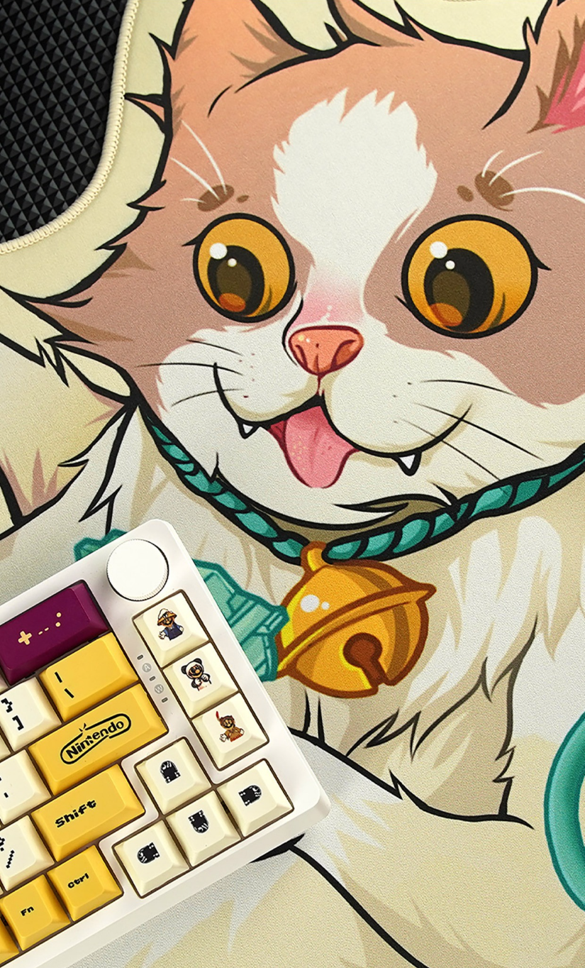 FBB Katze Mauspad/Schreibtischunterlage