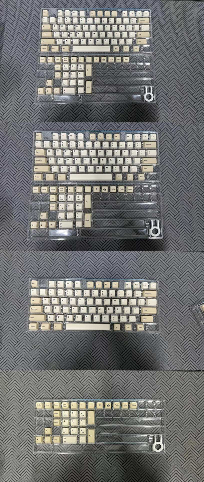 JAMESDONKEY RSH Retro OEM Profile Keycaps