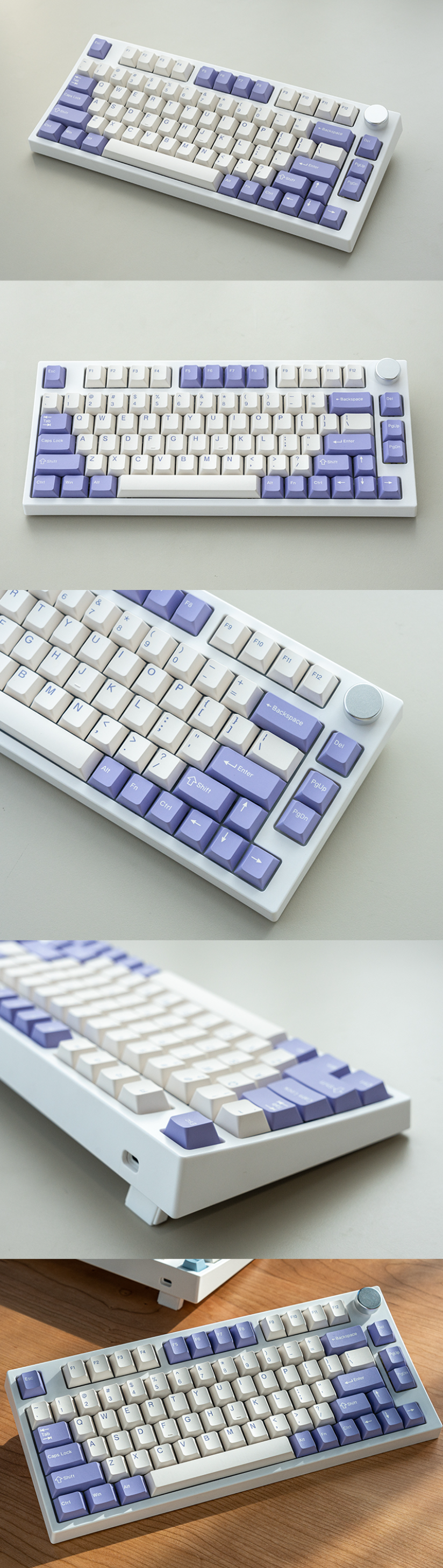 Keydous NJ80-AP Three Mode Mechanical Keyboard