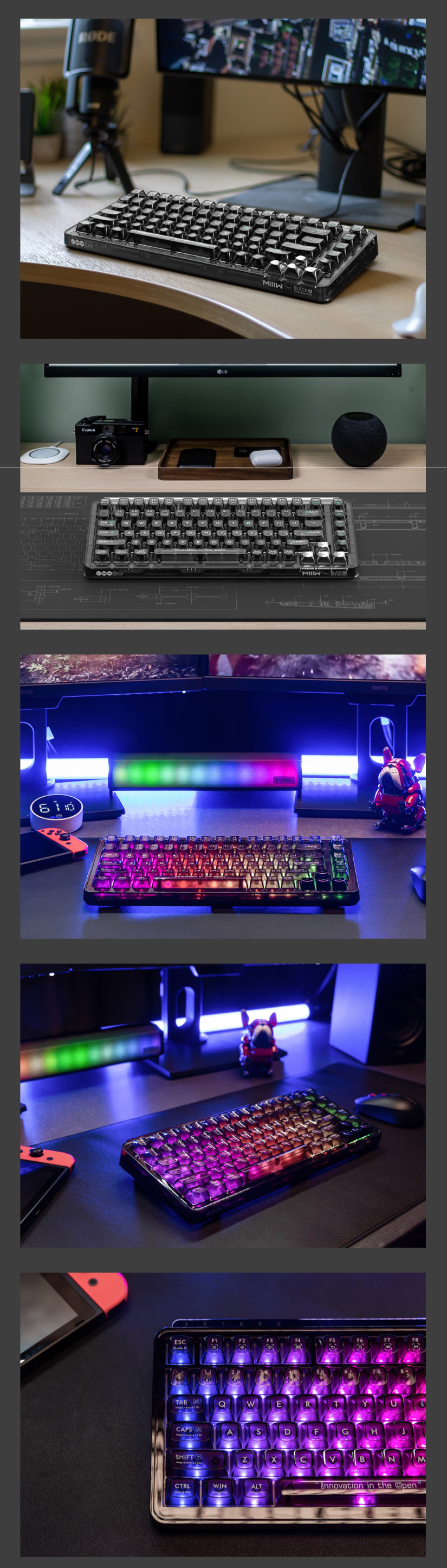 Xiaomi MIIIW BlackIO Mechanical Keyboard