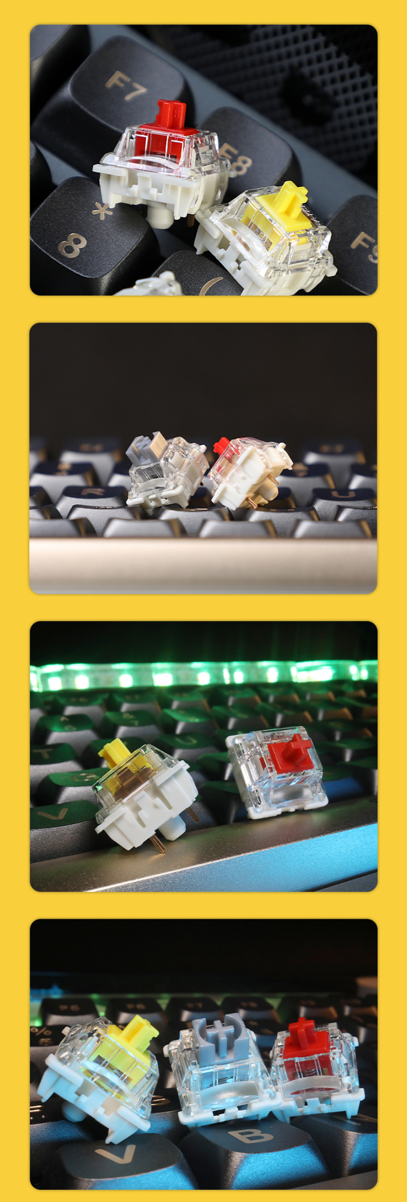 Gateron G Pro 3.0 Switches