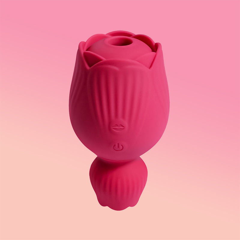 2 in 1 Rose Vibrator