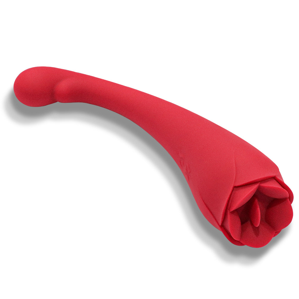 Rose Toy Tongue G Spot Vibrator