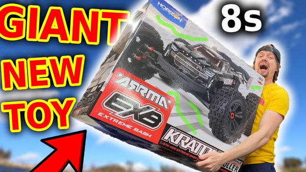 arrma kraton 8s k8s rc car