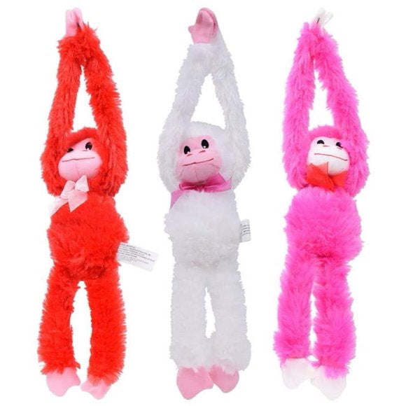 Fuzzy Friends Plush Hanging Monkey
