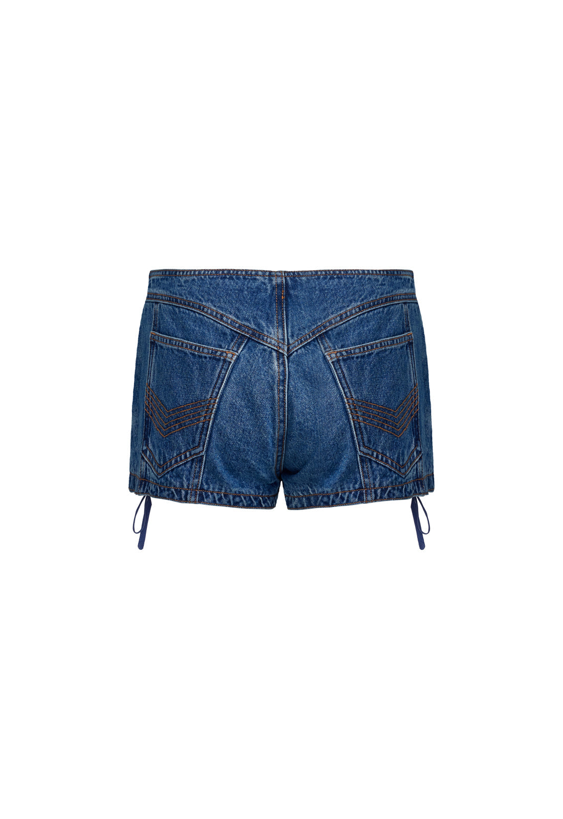 DAYDREAM MINI SHORTS - BLUE DENIM