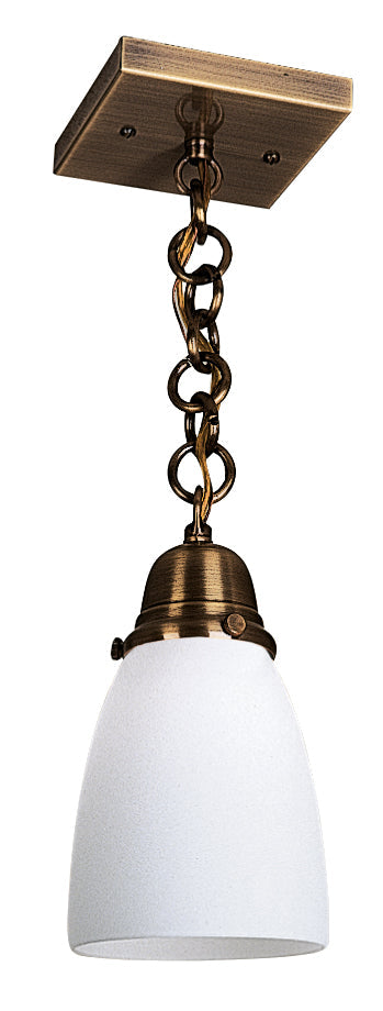 Arroyo Craftsman Simplicity Mission Brown One Light Hanging Pendant