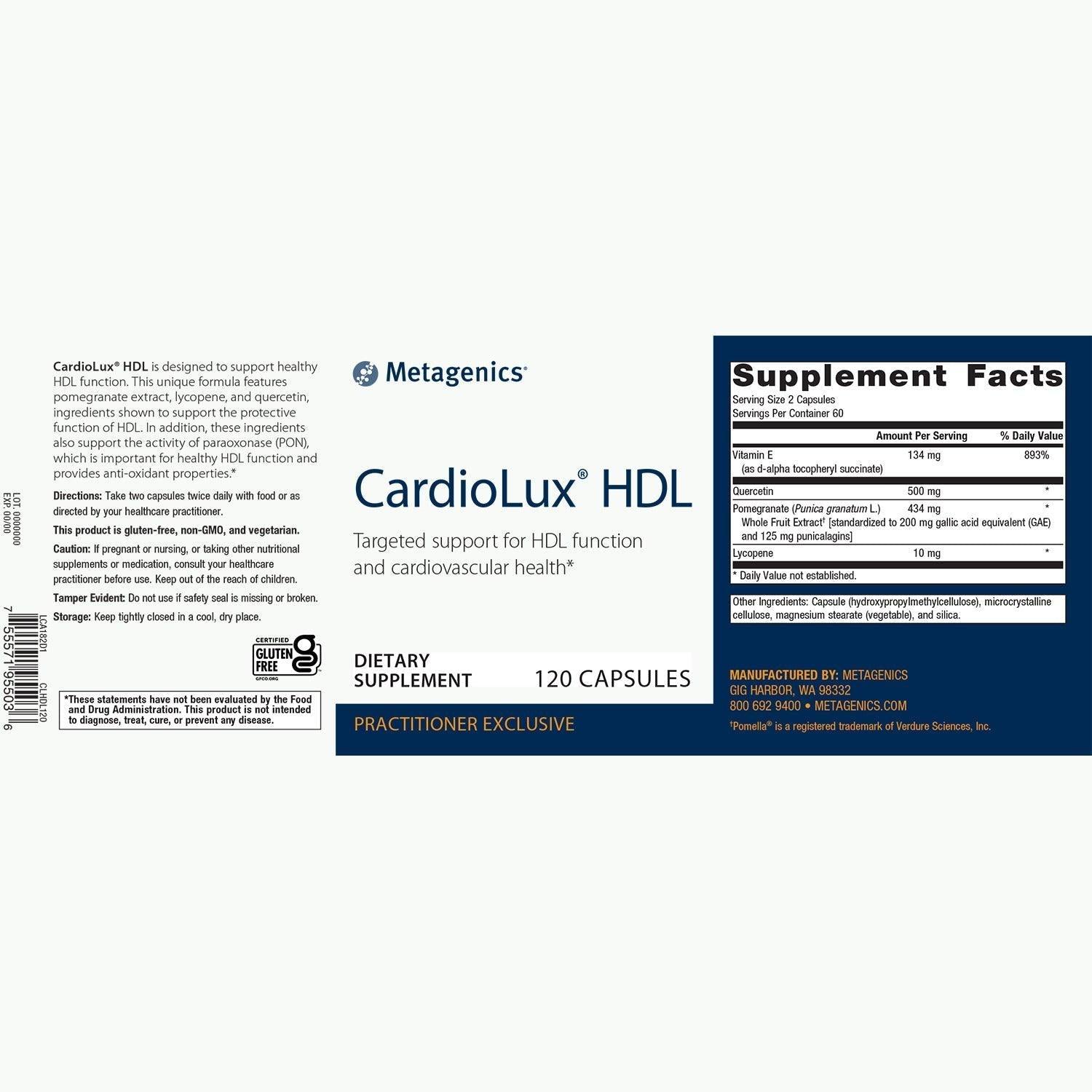 CardioLux HDL -120ct