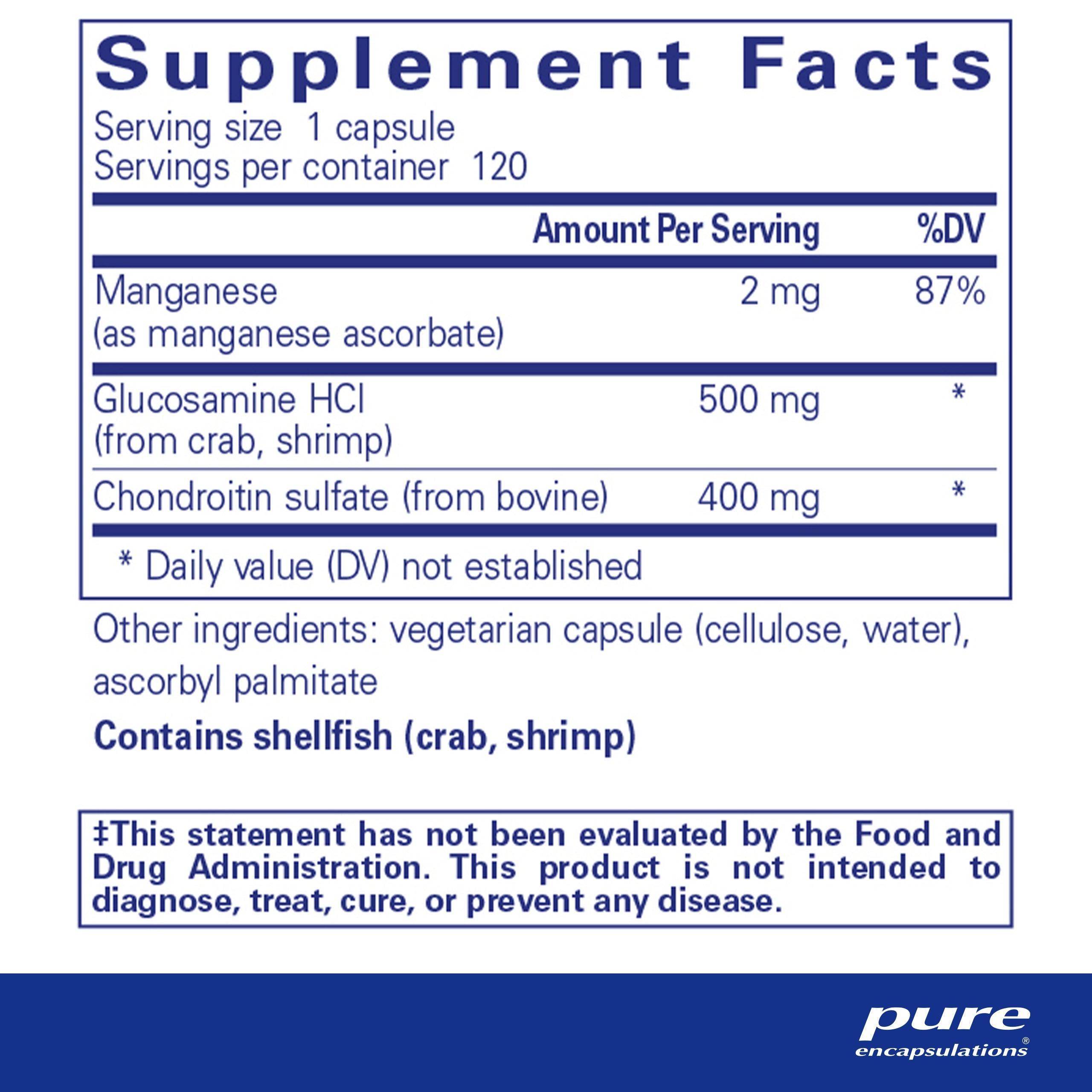 Glucosamine Chondroitin with Manganese