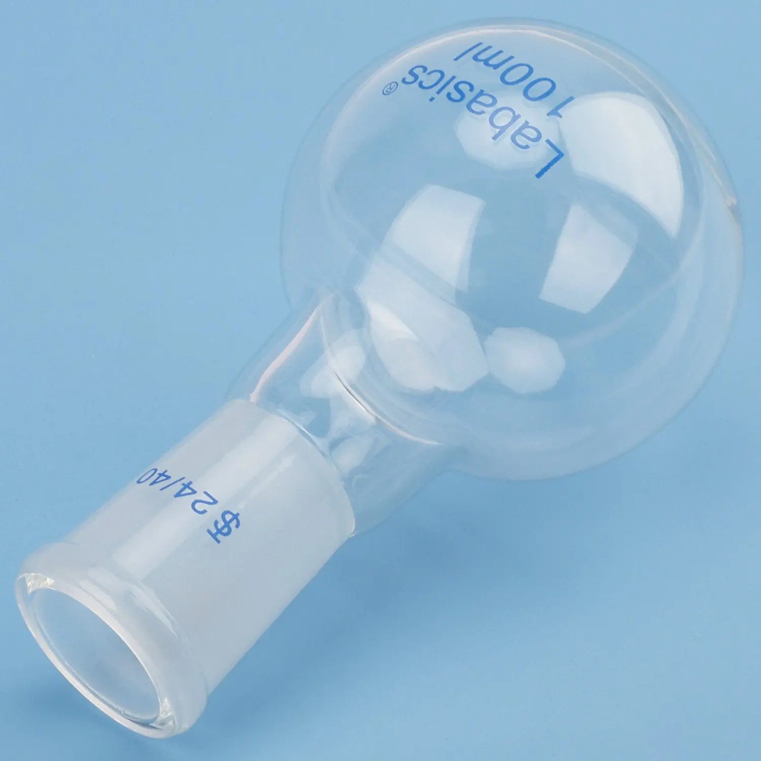 Glass Round Bottom Flask with 24/40 Standard Taper Outer Joint