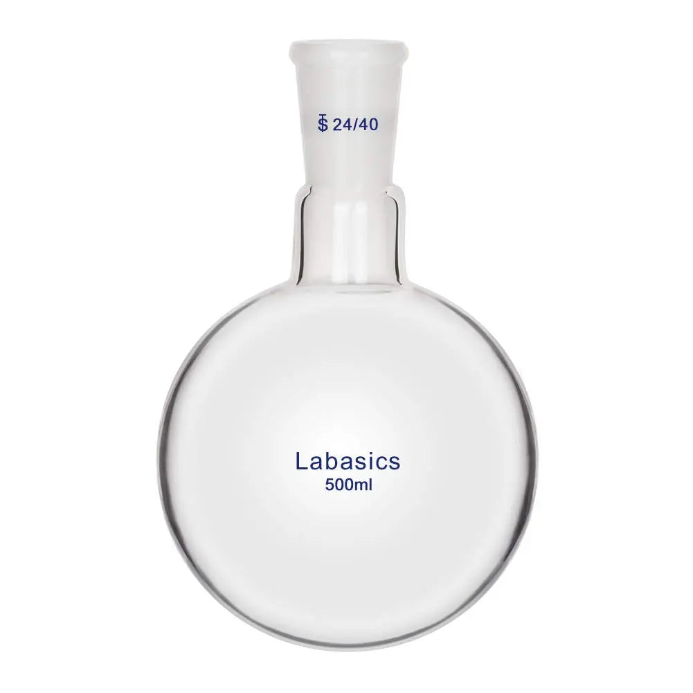 Glass Round Bottom Flask, 24/40 Standard Taper Outer Joint, 50-2000 mL