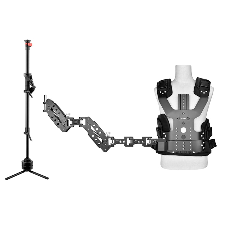 YELANGU B400 Three-axis Shock-absorbing Arm Vest Stabilizing Camera Support System Easy Rig (Black)