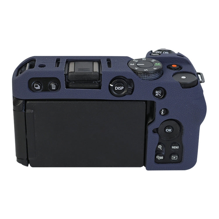 For Nikon Z 30 Soft Silicone Protective Case with Lens Cover(Dark Blue)