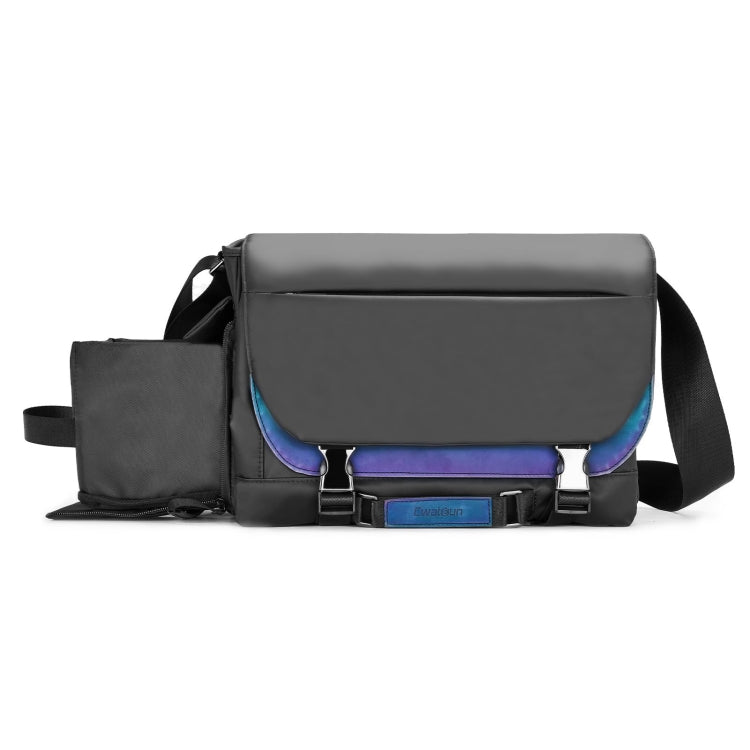 Cwatcun D85 Camera Bag Side Quick Access Camera Messenger Case Waterproof Bag, Size:30 x 15 x 24cm Small(Black)