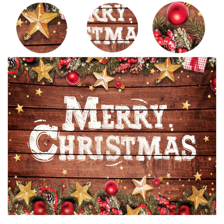 150 x 150cm Peach Skin Christmas Photography Background Cloth Party Room Decoration, Style: 2