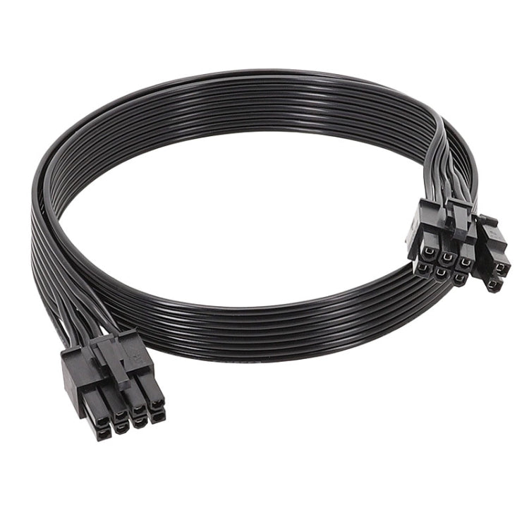 50cm For Corsair 18AWG Flat Cable Power Module Cable Graphics Card Module Cable 8Pin To 8Pin 6+2(Block Type)